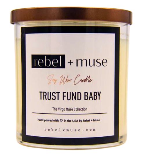 Trust Fund Baby Candle